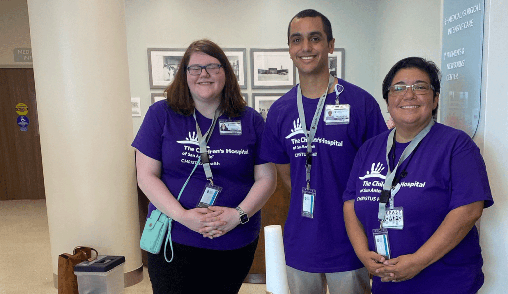 Childrens Hospital SA visits UMH - Texas Hospital Association Support staff from Children's Hospital San Antonio visit Uvalde Memorial Hospital.