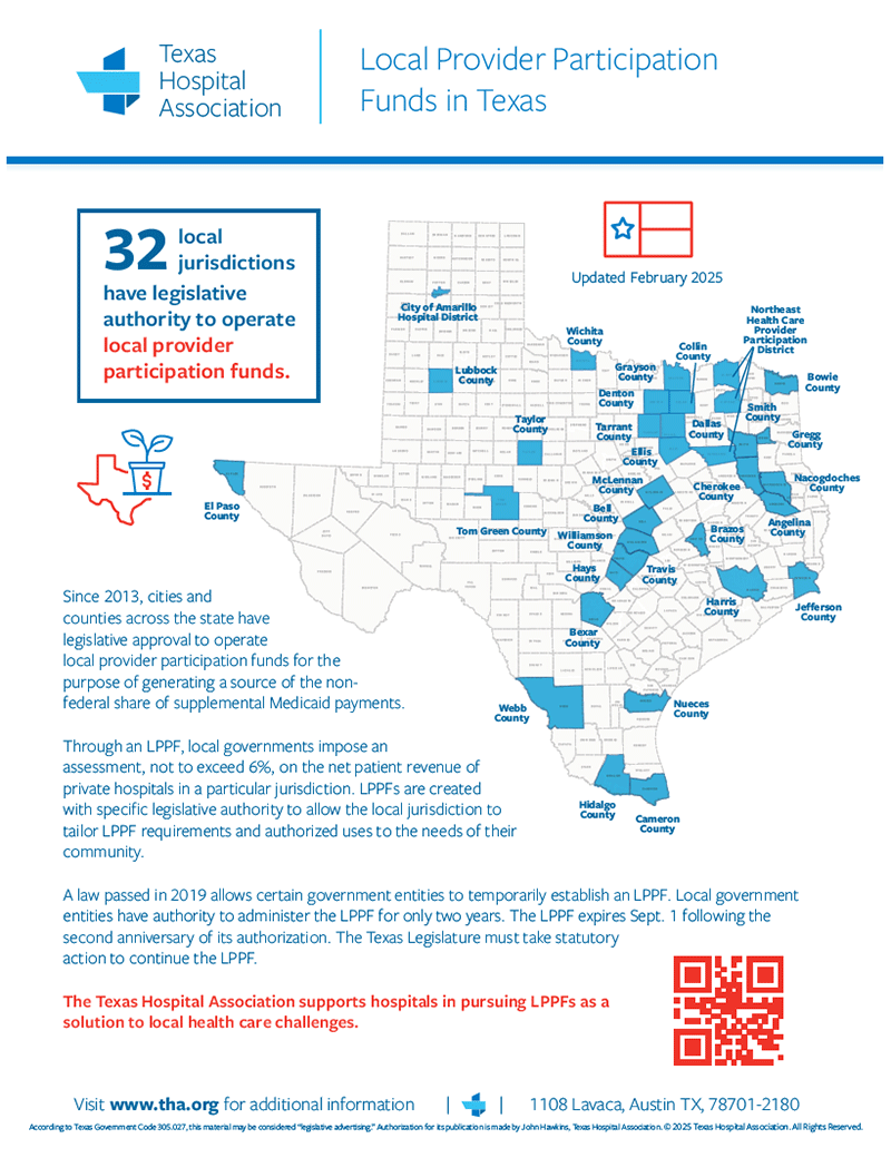 Local Provider Participation Funds in Texas - Texas Hospital Association