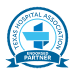 A THA Endorsed Partner - Texas Hospital Association Endorsed Partner Seal