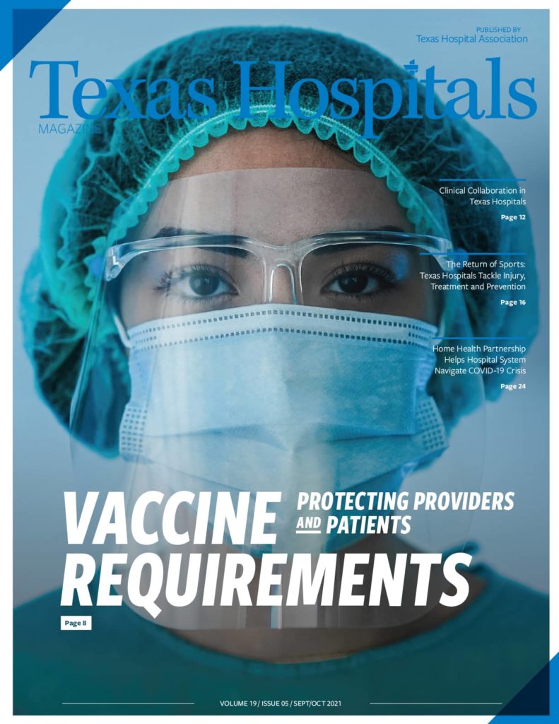 Sept-Oct_2021-Cover - Texas Hospital Association Sept-Oct_2021-Cover