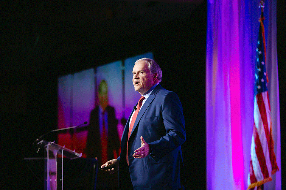 John Hawkins makes opening remarks for the 2023 THA Annual Conference and Expo - Texas Hospital Association John Hawkins makes opening remarks for the 2023 THA Annual Conference and Expo