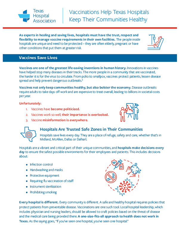 Vaccines Help Texas Hospitals Keep Their Communities Healthy