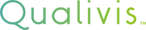 Qualivis - Texas Hospital Association Qualivis logo in green and teal
